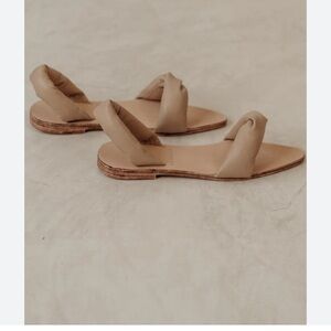 By James Selene Sandals Ankle Strap Pointed Toe Sandals Size 10